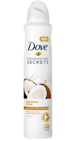 Dove A/P Deodorant Spray Nourishing Secrets Restoring Ritual 250ml