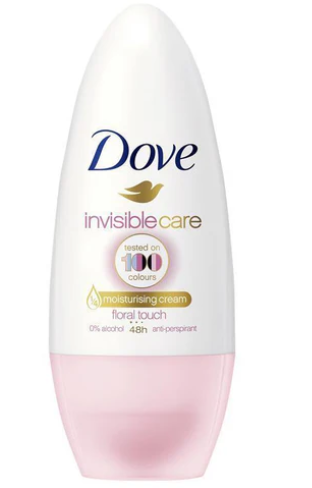 Hemani Dove Invisible Dry Roll On Floral Touch 50ml