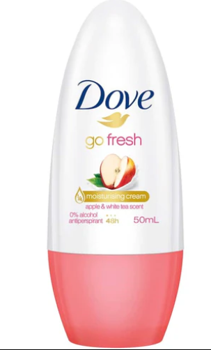 Dove Go Fresh Roll On Apple & White Tea Scent 50ml