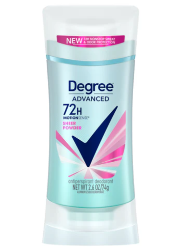Degree Deodorant Stick Sheer Powder 2.60Z