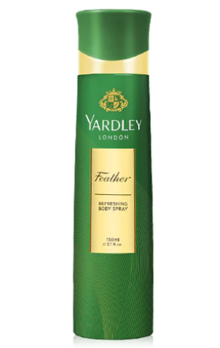 Yardley Deodorant Spray Women Feather 150Ml