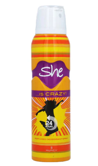 She Is Crazy Body Spray 150Ml