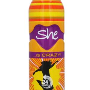 She Is Crazy Body Spray 150Ml