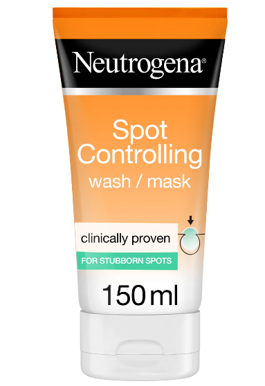 Neutrogena Spot Controlling Wash/Mask Oil Free 150 Ml