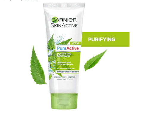 Garnier Skin Active Neem Purifying Face Wash 100Ml