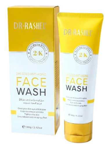 Dr.Rashel 24K Gold Anti Aging Face Wash 100G