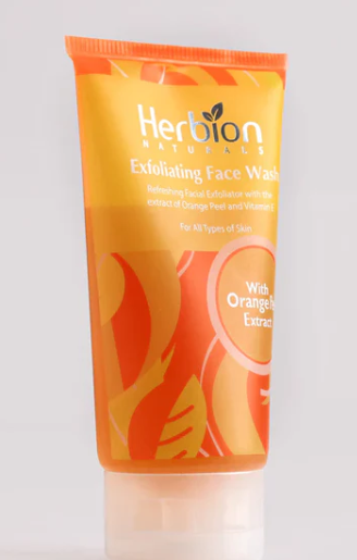 Herbion Orange Exfoliating Facewash 100Ml