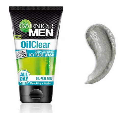 Garnier Men Oil Clear Macha De-Tox Face Wash 100ml