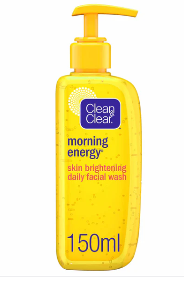 Clean & Clear Daily Facial Wash Skin Brightening Morning Energy 150Ml