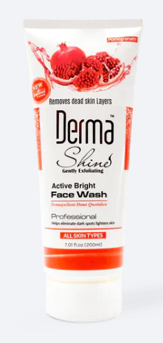 Derma Shine Gently Exfoliating Active Bright Face Wash 200Gm