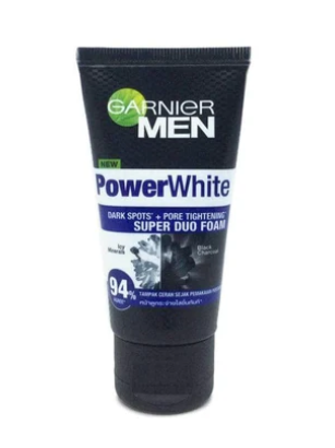 Garnier Men Power White Super Duo Foam Black Charcoal 100ml