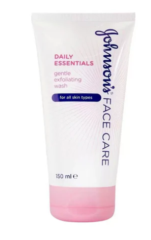 Johnsons Face Care Daily Essentials Gentle Exfoliating Wash 150Ml
