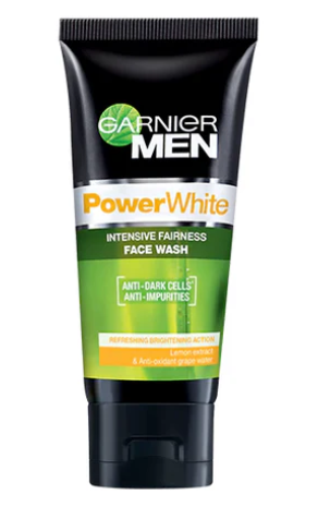 Garnier Men Power White Face Wash 100Ml