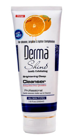 Derma Shine Gently Exfolating Brightning Deep Cleanser 200g