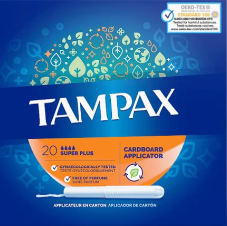 Tampax Super Plus Tampons 20 Pack