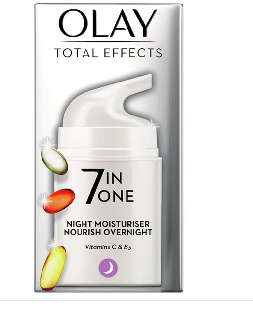 Olay Total Effects 7In1 Night Moisturizer Nourish Overnight 50Ml