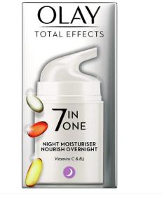 Olay Total Effects 7In1 Night Moisturizer Nourish Overnight 50ml
