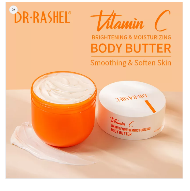 Dr Rashel Vitamin C Brightening & Moisturizing Body Butter 250Gm