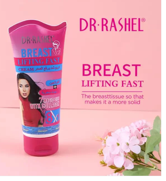 Dr.Rashel 8 In 1 Breast Lifting Fast Cream 7 Magic Oils With Collagen - 150Gms