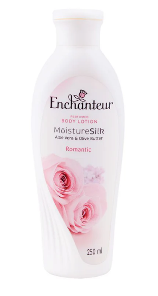 Enchanteur Perfumed Body Lotion Aloe Vera & Olive Butter Romantic 100Ml