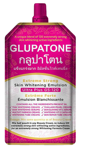 Glupatone - Whitening Emulsion Ultra Plus GS-120 For Face & Body 50ml