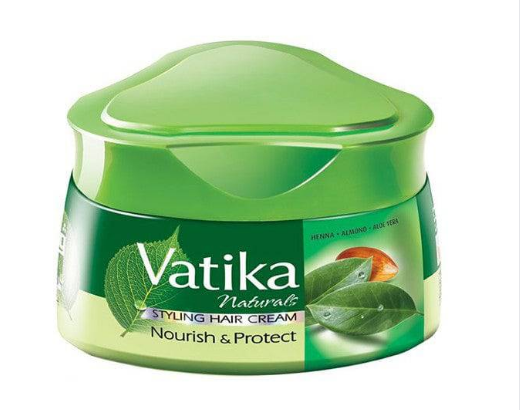 Vatika Styling Hair Cream Nourish & Protect Olive, Henna & Almond 140Ml
