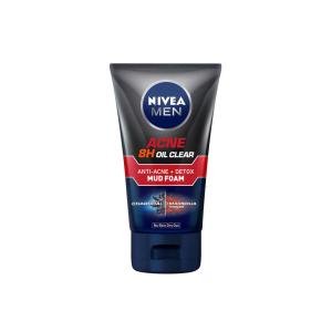 Nivea Men Acne Oil Clear 8H Defense Scrub 100ml