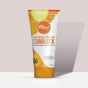 Rivaj SPF60 Whitening & Vanishing Sunblock