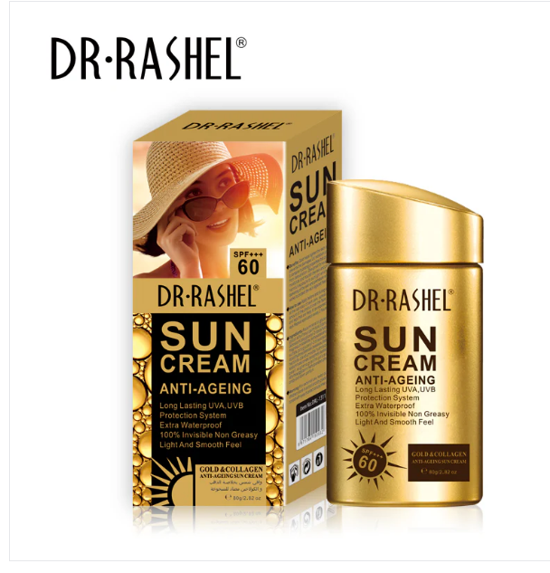 Dr Rashel Sun Cream Anti- Ageing Spf 60 80G