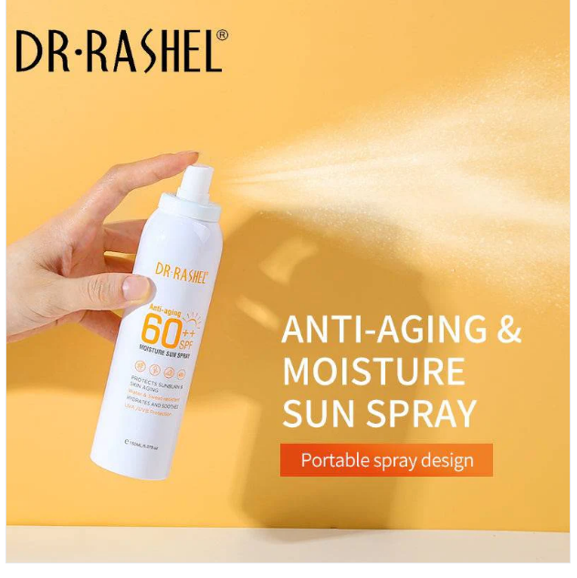 Dr.Rashel Moisture Sun Spray Anti Aging Spf60++ 150Ml