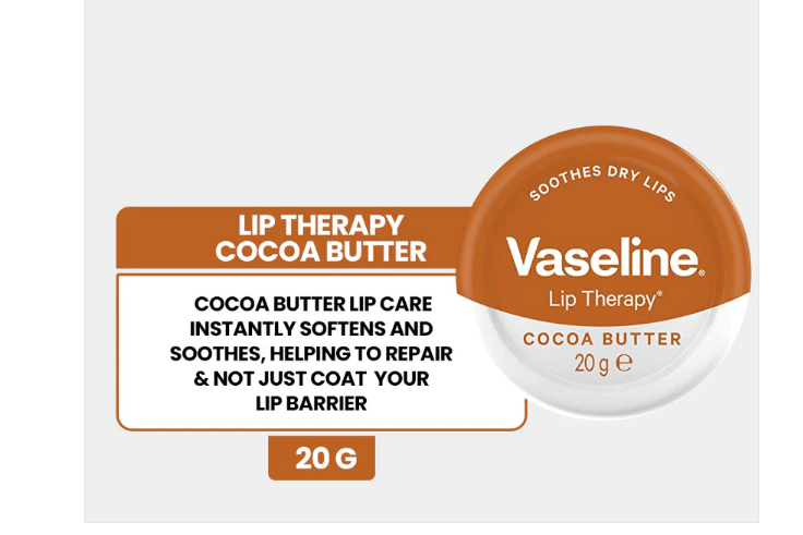 Vaseline Lip Therapy Cocoa Butter 20G