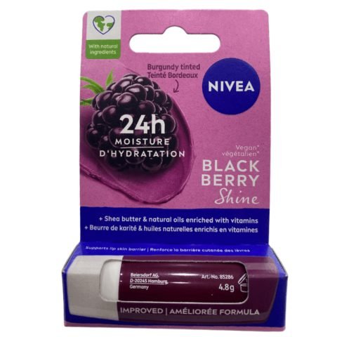Nivea Blackberry Shine Lip Balm 4.8G