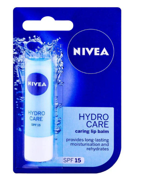 Nivea Lip Balm Hydro Care Spf 15 4.8G