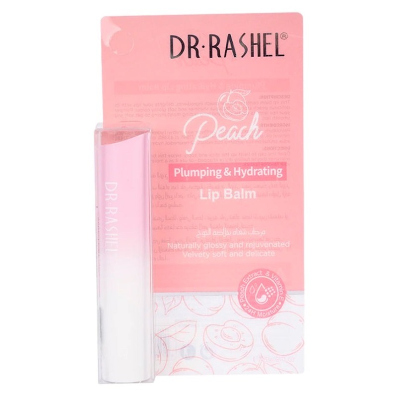 Dr. Rashel Plumping & Hydrating Peach Lip Balm