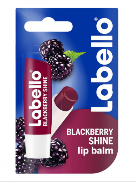 Labello Lip Balm Blackberry Shine 4.8Gm