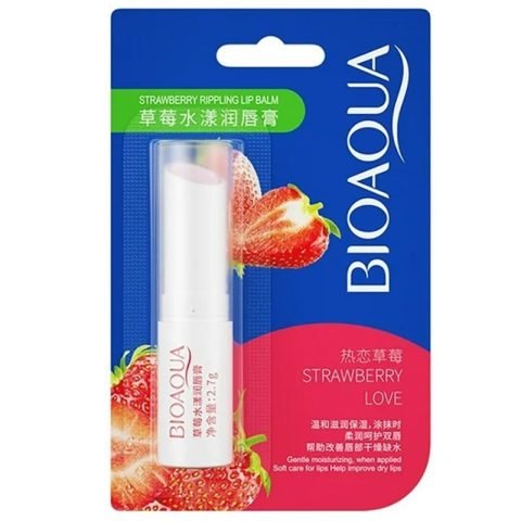 Bio Aqua Moisturizing Strawberry Love Lip Balm