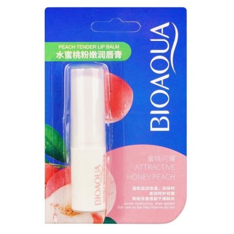 Bio Aqua Moisturizing Attractive Honey Peach Lip Balm