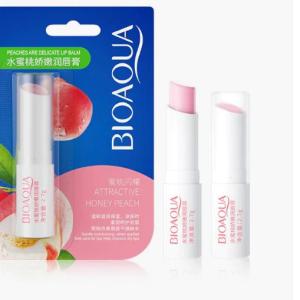Bio Aqua Lip Balm Moisturizing Attractive Honey Peach