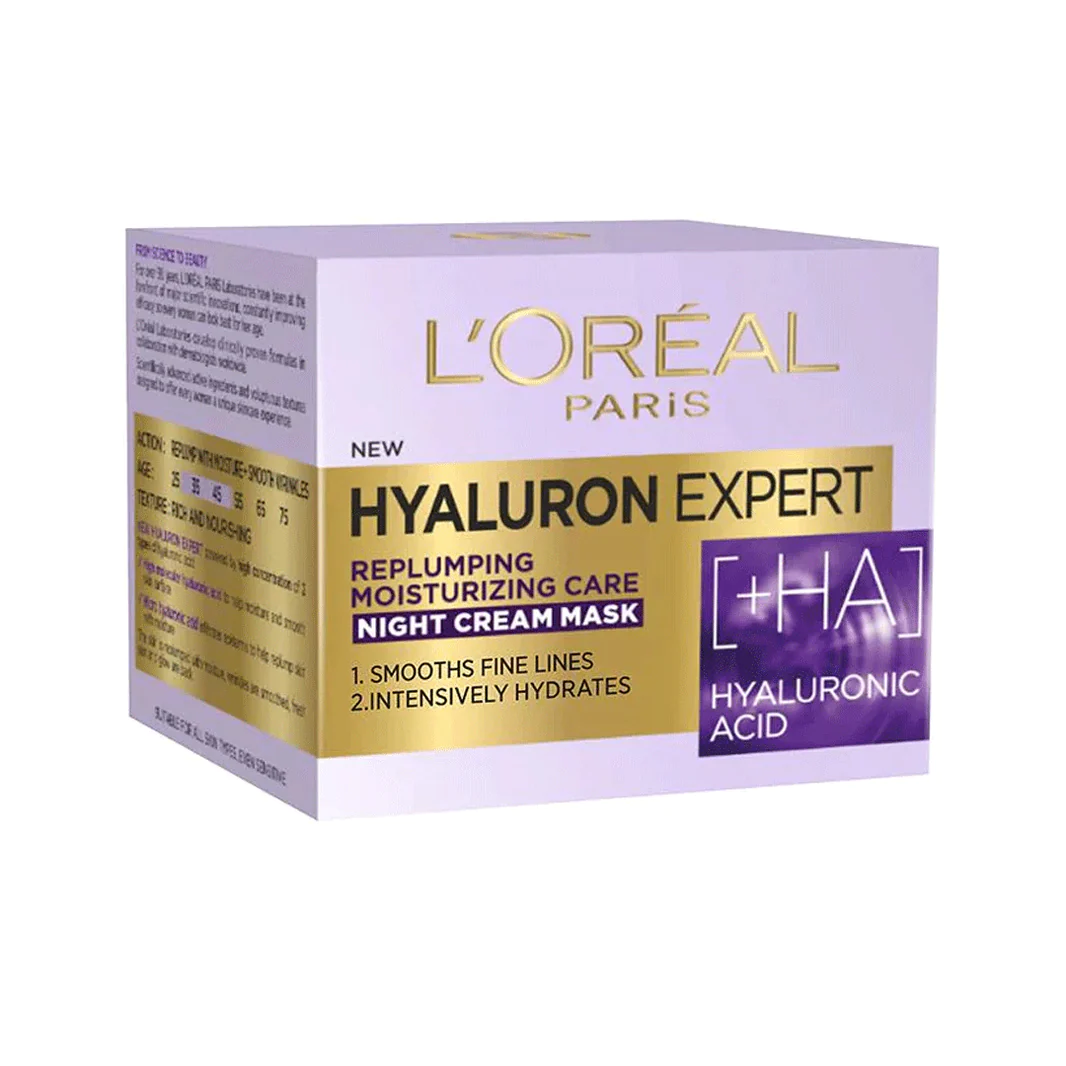 L'oréal Hyaluron Expert Replumping Night Cream 50ml