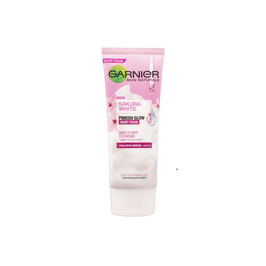 Garnier Sakura Glow Pinkish Hyaluron Face Wash 100ml