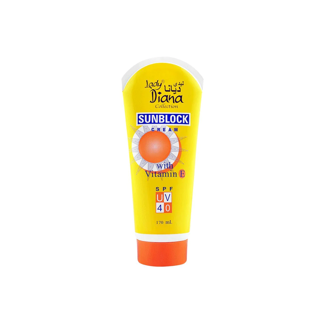 LADY DIANA Vitamin-E Cream Sunblock 170ml