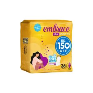 Embrace Maxi Sensitive Extra Long Pads 26s