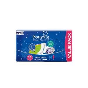 Butterfly Pad Maxi Thick 16s Extra Long