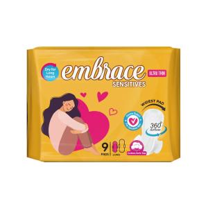 Embrace Maxi Sensitive Long Pads 9s