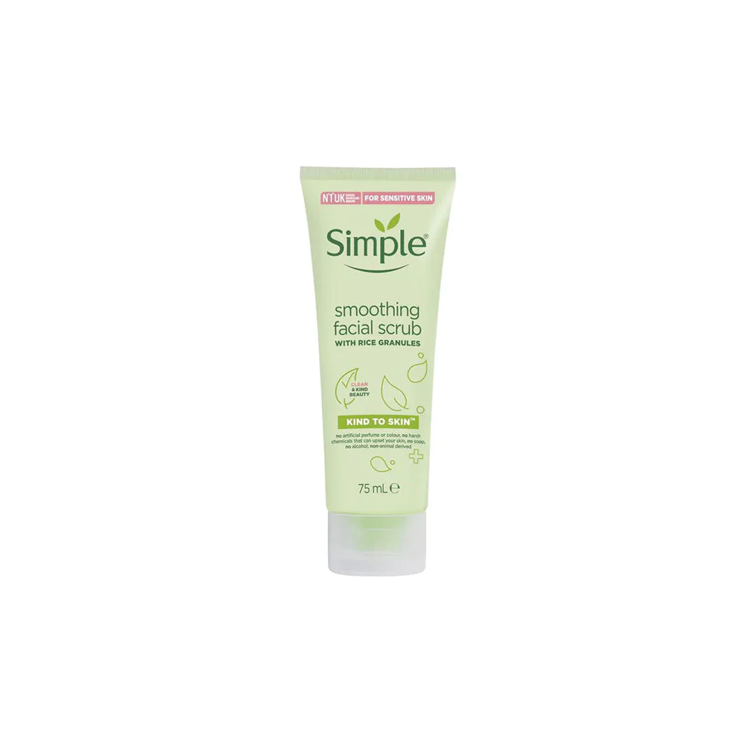 Simple Smoothing Rice Granules Facial Scrub 75ml