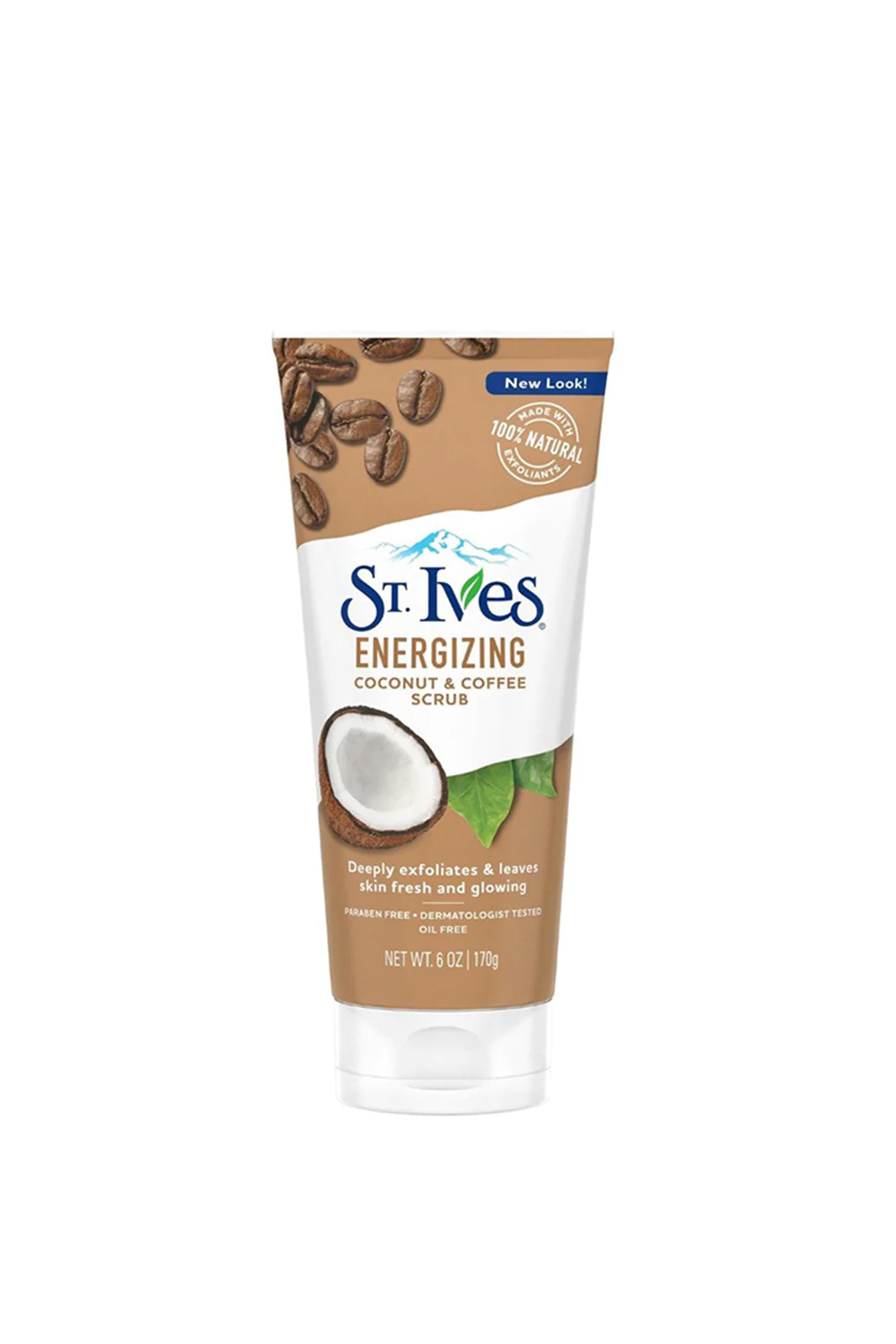 ST.Ives Energizing Coconut & Coffee Scrub 170gm