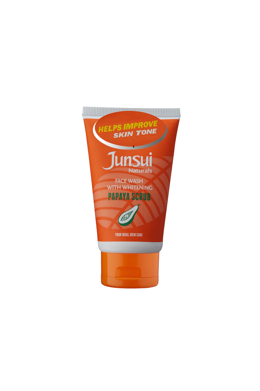 Junsui Naturals Papaya Scrub Whitening Face Wash 50g