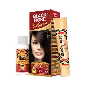 Black Rose Hair Colour No 2 Brown Black