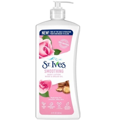 St. Ives Smoothing Rose & Argan Oil Body Lotion 621ml
