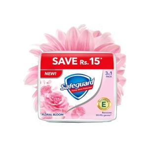 Safeguard Floral Scent Trio Pack 3x125 gm